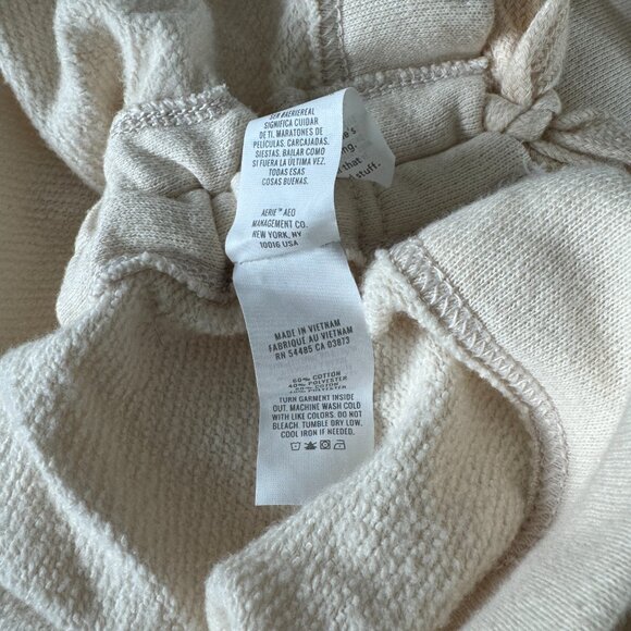 Aerie Cream hoodie sweater New with tags! medium sweatshirt - Picture 13 of 13